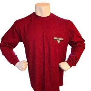 Vintage Big Dog Long Sleeve XL Crimson Red